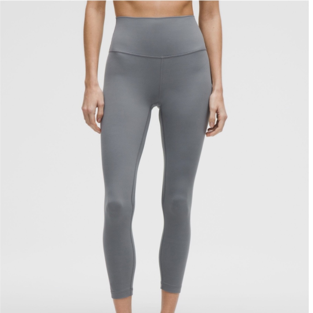 Lululemon Align HR Pant, 25" - Solar Grey - 6 - XLNT